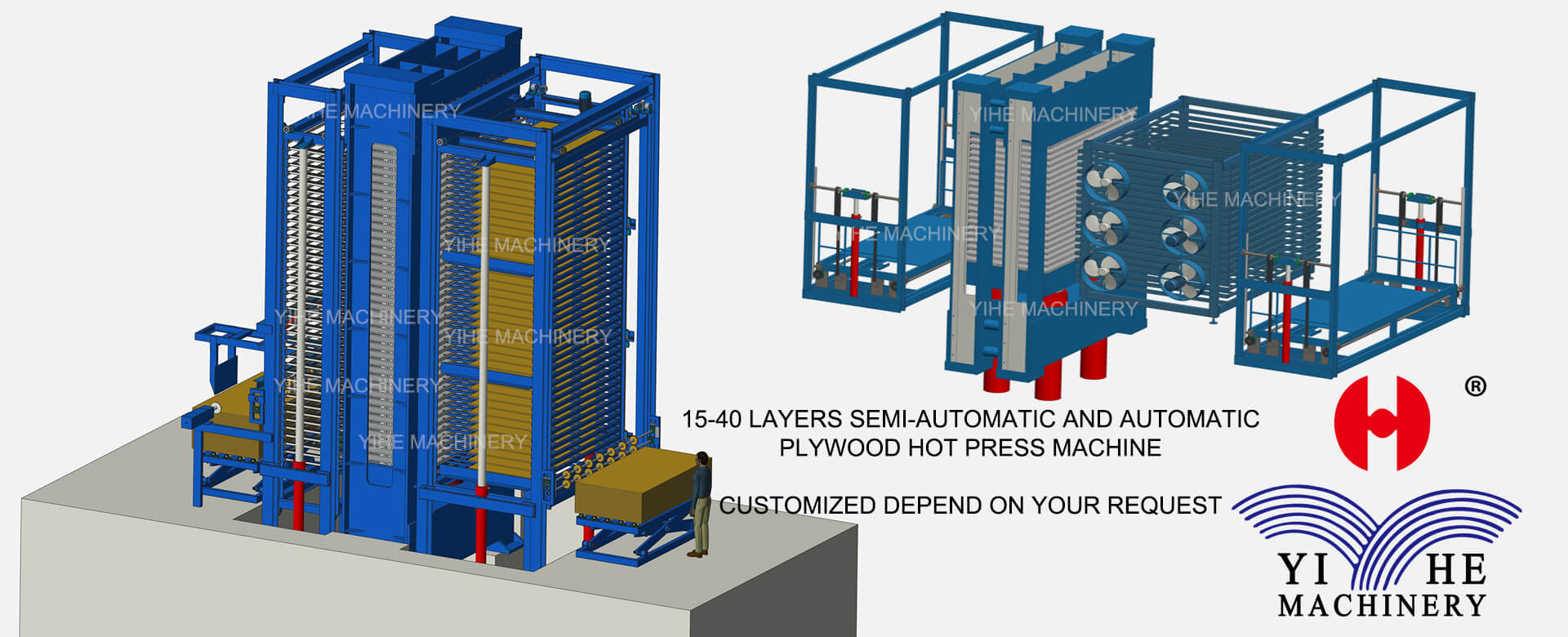 Plywood Hot Press Machine