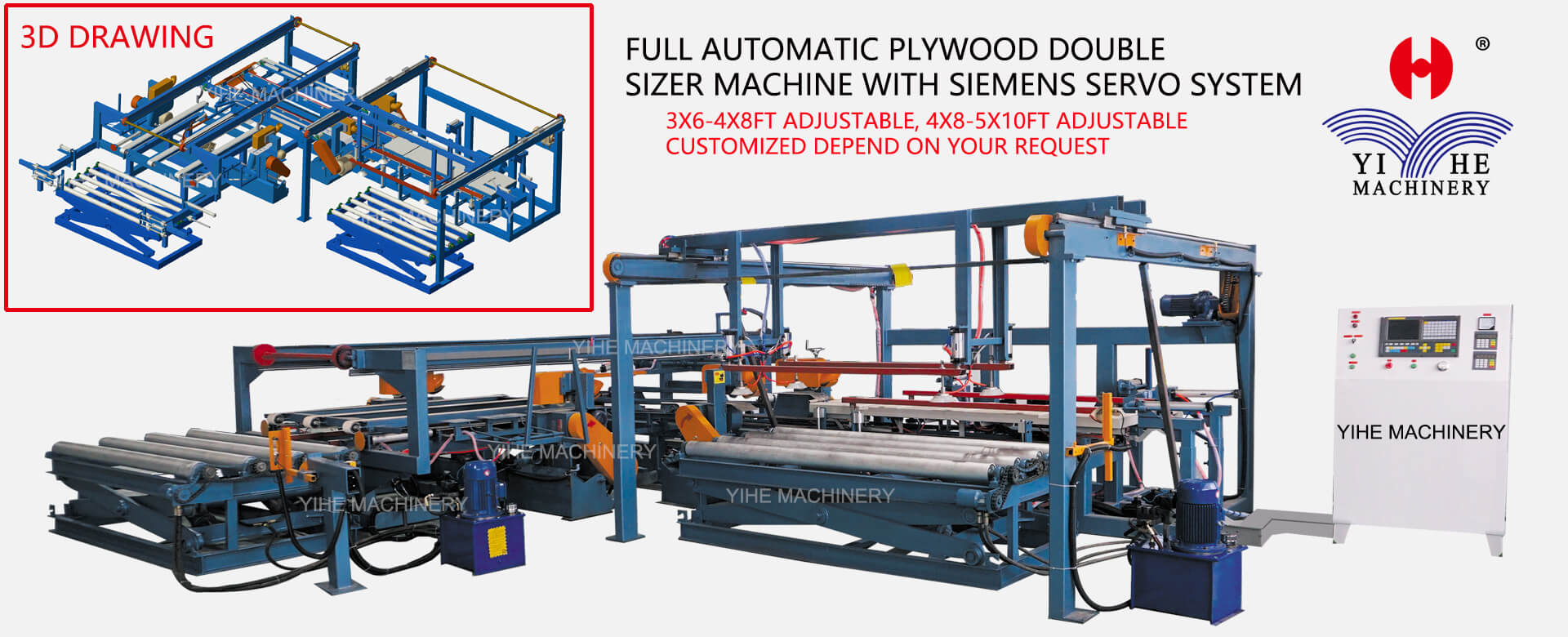 Plywood Edge Cutting Saw Machine