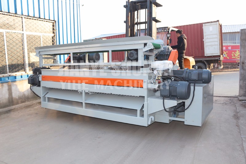 one container plywood machine exported to brazil