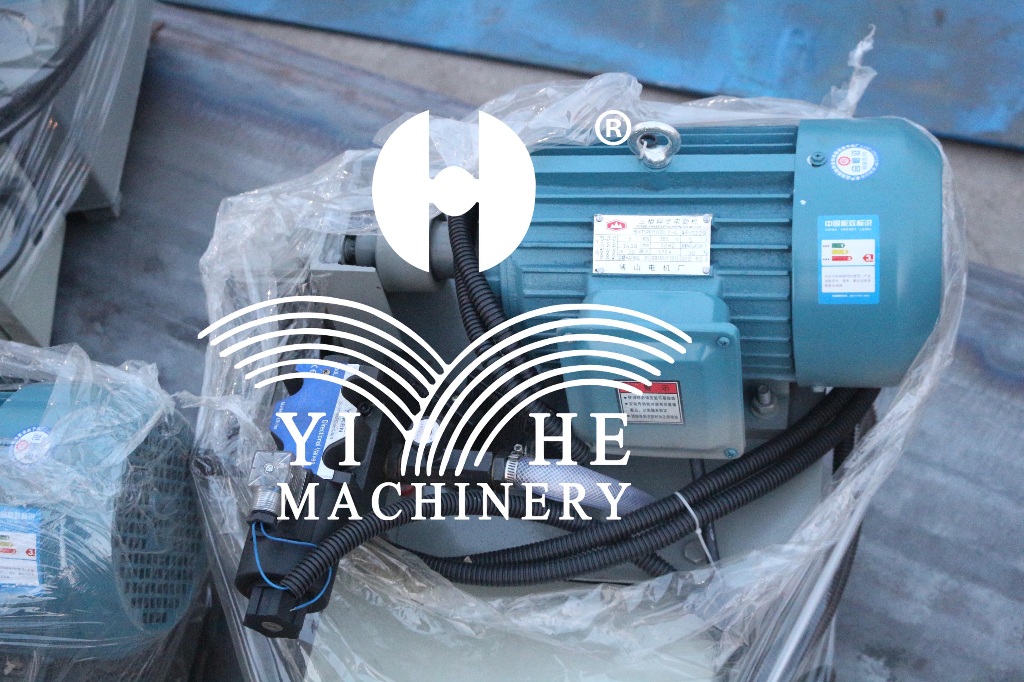 YIHE MACHINERY plywood cold press loading