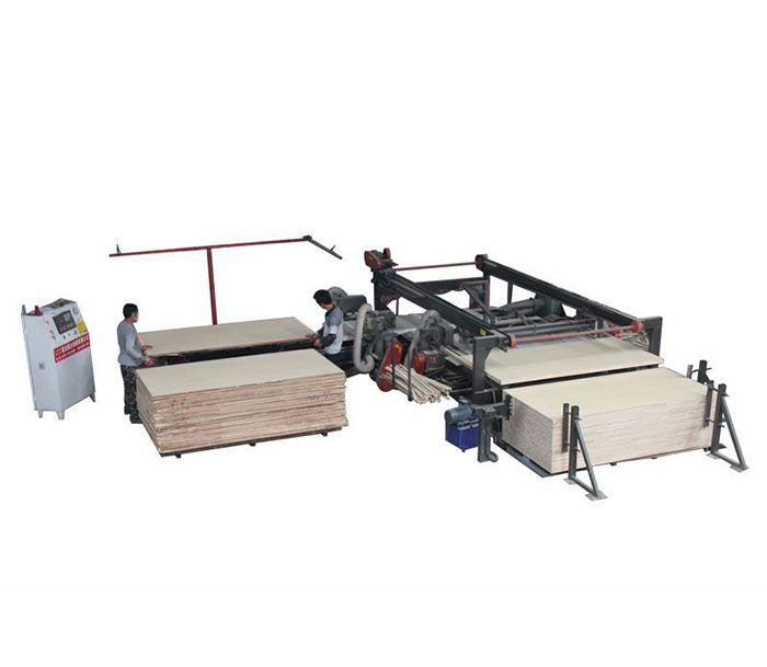 Adjustable Plywood Edge Trimming Saw Machine