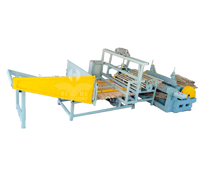 Small Wood Log Core Automatic Peeling Line